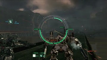 Armored Core Verdict Day (Japanese) Story Mission 08-5 (Take 01 - Sniper Cannon) with UNAC