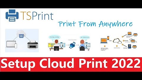 Google Cloud Printer || Print Any Documents Anywhere From Mobile  & Computer || Ts Print Solution 🖥️