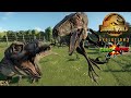 30x T-REX vs 100x RAPTORS | PART 1 | DINOSAUR BATTLE ROYALE | JURASSIC WORLD | JURASSIC PARK