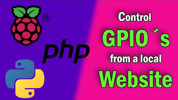Crontol Raspberry´s GPIO´s from a local Website