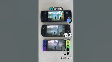 #NintendoSwitch2 vs #SteamDeck vs #NintendoSwitch running #HogwartsLegacy #Switch2 #Nintendo