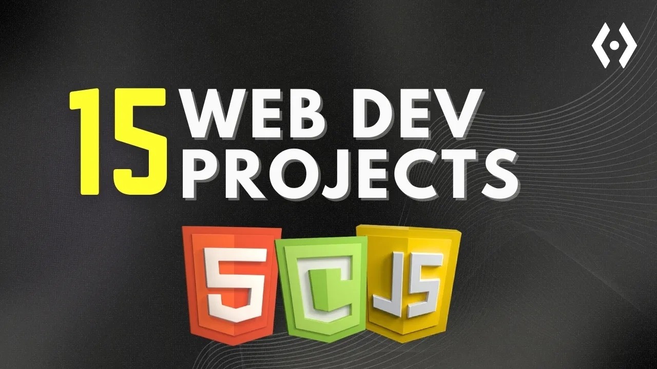 Build 15 Web Dev Projects with HTML CSS & JavaScript | | With Source ...