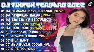 DJ TIKTOK TERBARU DJ BERAWAL DARI TEMANAN0 X DJ REMBULAN MALAM REMIX TIKTOK VIRAL TERBARU 2022 VIRAL