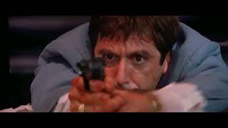 Tony Montana Sigma Male Saturday edit, but without the text.