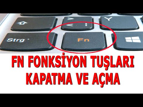 Video: Tuş Takımının Kilidi Nasıl Açılır