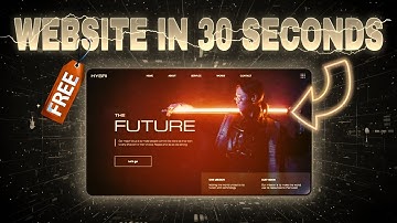 This AI Builds Website in Seconds – FREE