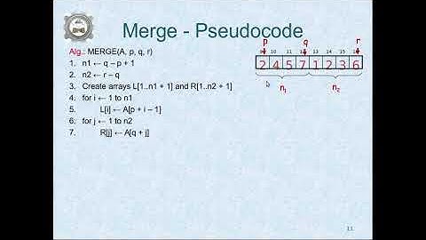 Merge Sort Divide and Conquer in Urdu/Hindi Part4