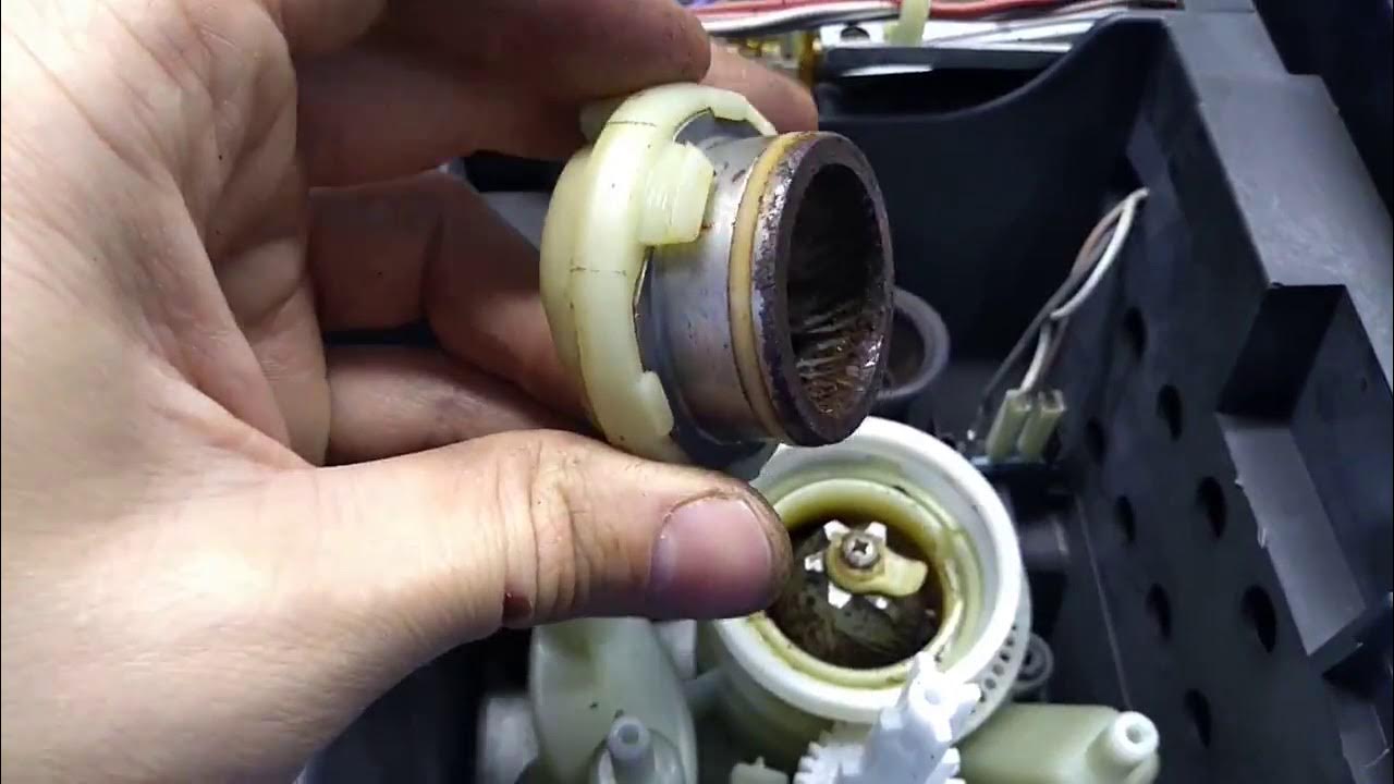 DeLonghi Mdgnifica coffee grinder cleaning YouTube