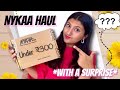 A NYKAA HAUL VIDEO 😍!! (*with a surprise*) | Akshita Sushant