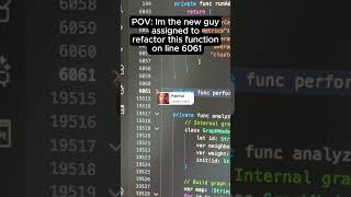 POV: New Developer Asked to Refactor Legacy Code 😅 | Programmer Life Meme #memes