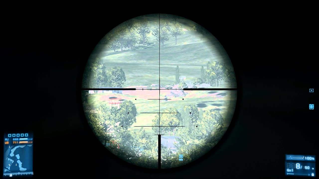 battlefield3, battlefield, bf3, sniper, sniping, guide, tutorial, bullet, d...