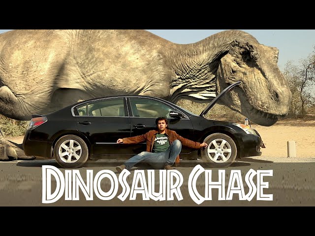 T-Rex Chase REMASTERED - Part 1 - Jurassic World Dinosaur Fan Movie class=