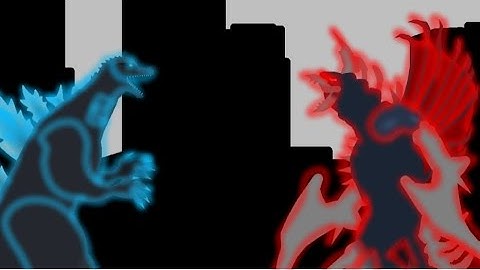 Godzilla Final Wars vs Gigan Final Wars (Stick Nodes Battle)