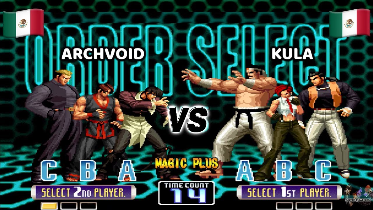 Kula escoge Ruleta contra Archvoid ¡Solo Hasta perder 1 Win! KOF 20002 PLUS