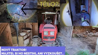 TOHLE JSEM JEŠTĚ NEZAŽIL!!! Opuštěný velký statek. Veliký dům i s Traktorem který nikdy ani nevyjel!