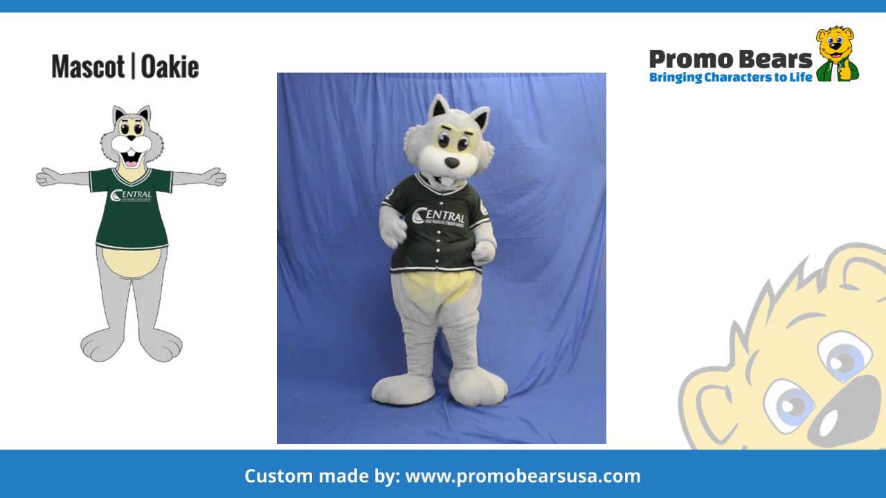 Oakie Custom Mascot Costume - Made by Promo Bears