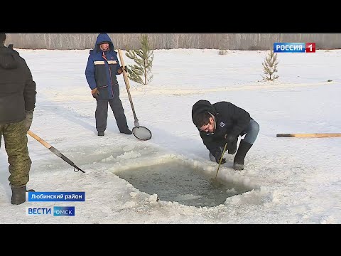 В Омске завершают вырубку Крещенских купелей