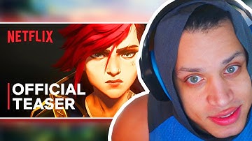 TYLER1 REACTS TO ARCANE SEASON 2 | OFFICIAL TRAILER