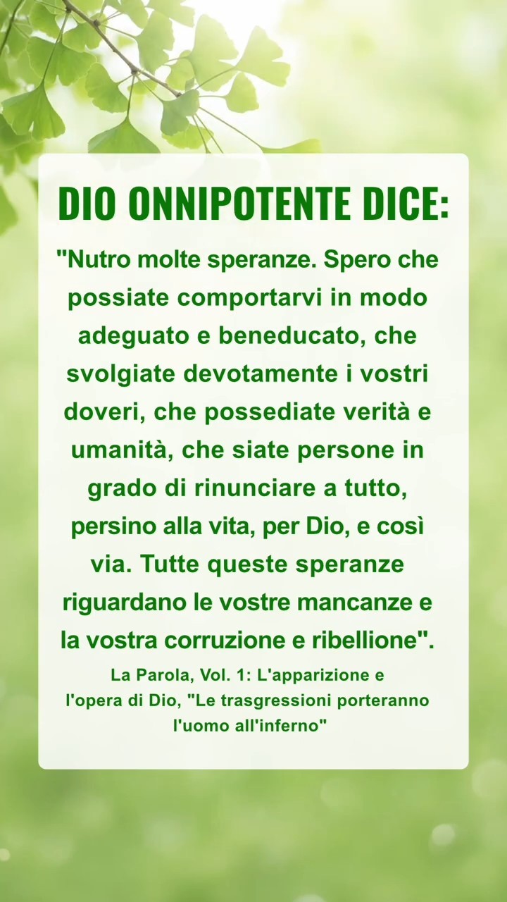Resta in silenzio dinanzi a Dio, leggi le Sue parole