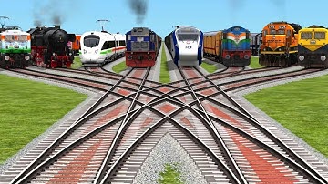 Every Trains Crossing By Indian railways Tracks
