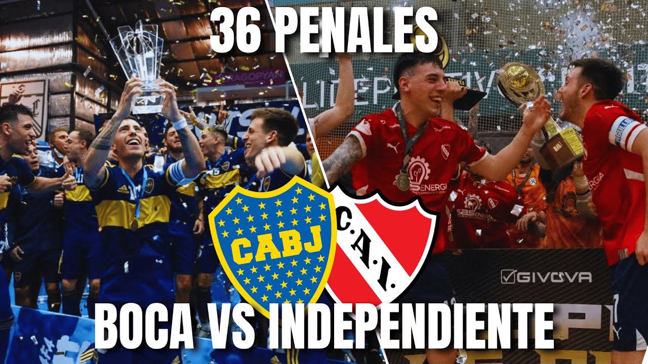 36 PENALES | Boca vs Independiente Futsal | Pase a Semifinales AFA 2025