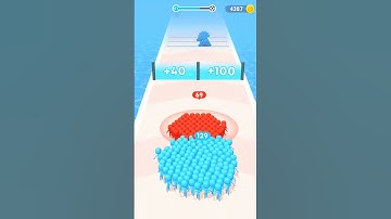 🤩 Funny and Relaxing Mobile Game, Count Master Crowd Runner Gameplay #shorts #countmaster #games