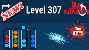 Ball Sort Puzzle Level 307 Color Sorting Games Level 307