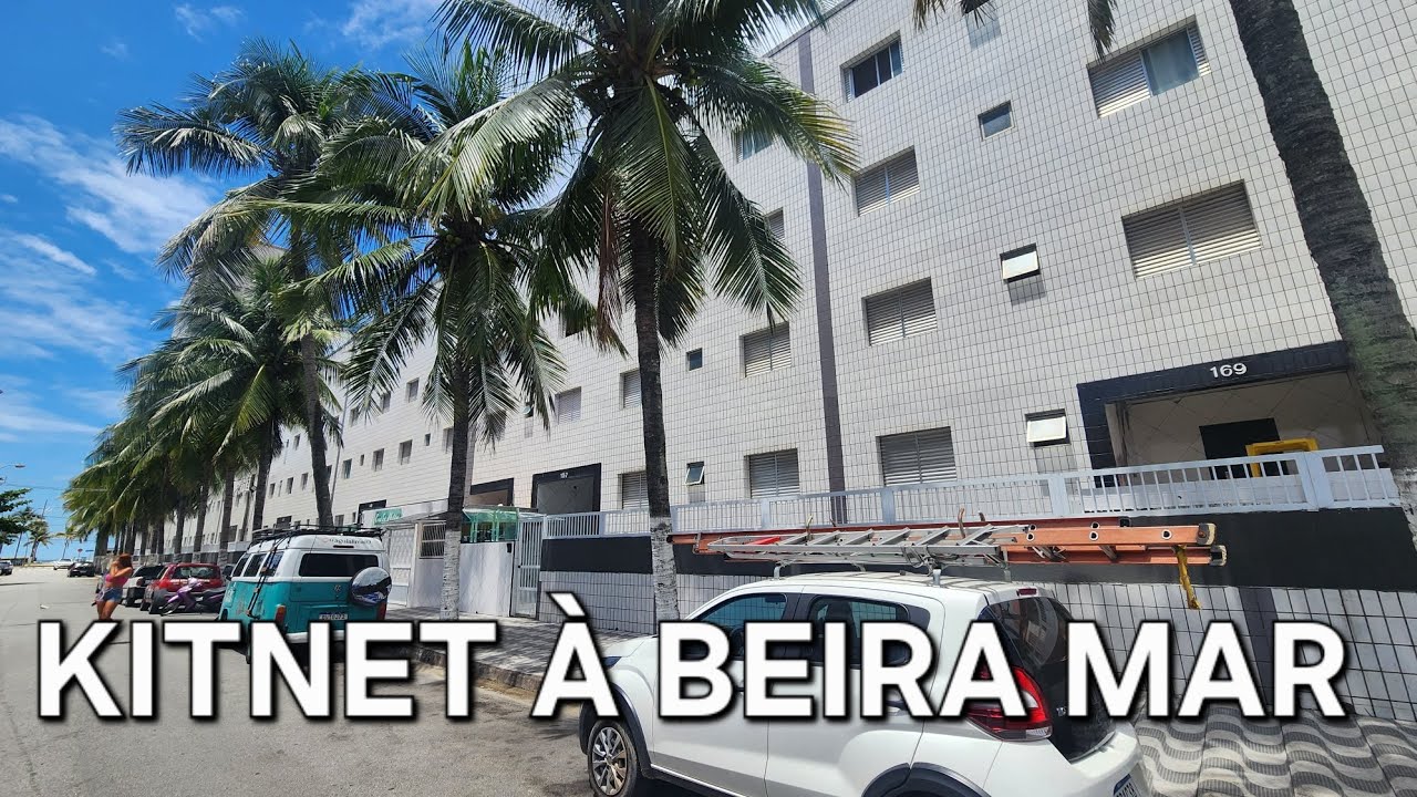 KITNET À BEIRA MAR EM PRAIA GRANDE #pg 