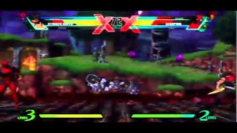 NYCC 2011 UMvC3 Stream - Strider, Sentinel, Vergil vs Deadpool, Akuma, Hulk.avi