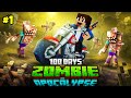 I Survived 100 Days in a Zombie Apocalypse in Minecraft | Daosao Gamers