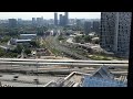 Moscow City static timelapse: view to west side