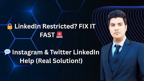 LinkedIn Restricted & Link Not Working? Do THIS to Get Your Account Back!