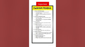 Swayam Prabha । Ugc Net Paper-1 Important & Expected Questions MCQ One Liner #ugcnet #ugcnetpaper1