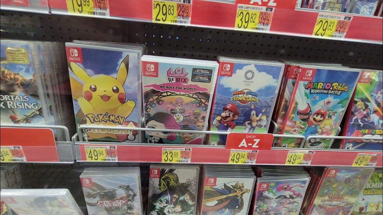 Nintendo Switch Games At Walmart July 2021 YouTube