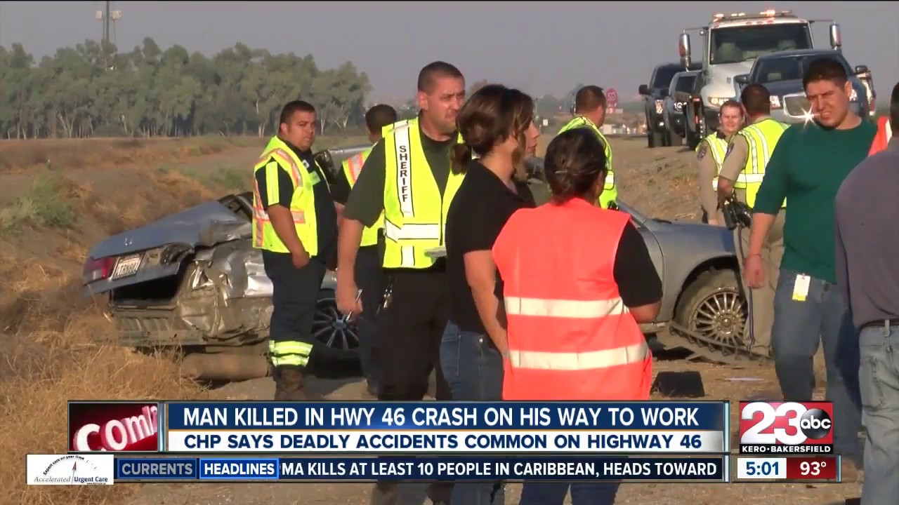 Wonderful Company employee killed in a crash on Hwy 46 on his way to ...