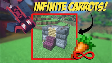 Easy Minecraft Semi-Auto Carrot Farm! (1.19)
