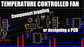 Temperature Controlled Fan│Designing a PCB
