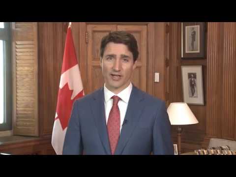 Prime Minister Trudeau delivers a message on Ramadan