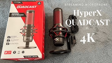 HyperX QuadCast Standalone Microphone - Unboxing