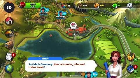 New map unlocked | Germany | Train station 2