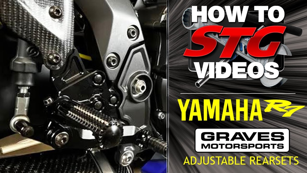 Yamaha R7 Graves Adjustable Rearsets How To Install Sportbike Track