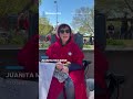 Oklahoman protestor says she "would've moved if I wanted to have a king"