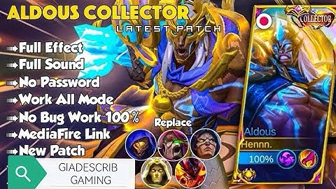 Aldous Collector Realm Watcher | 100% No Password | Full Effect and Sounds