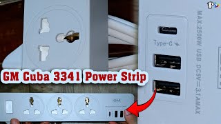 Gm Cuba 3341 Power Strip Review Usb Type-C Fast Charging Universal Sockets