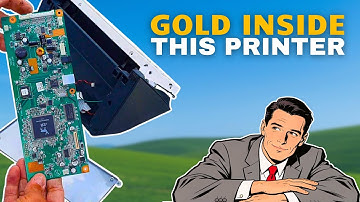 Watching a Printer Come Apart | Teardown Demo