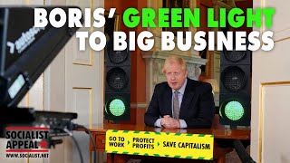Boris' green light to big business