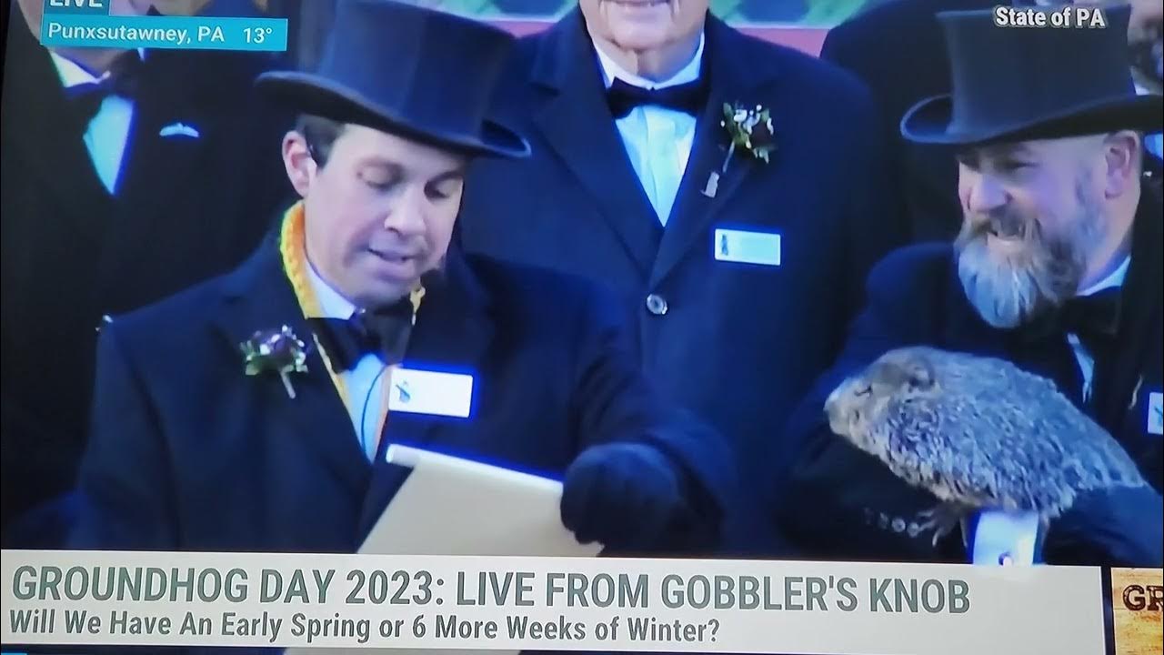 Did Phil see his shadow?? GROUNDHOG DAY 2023 PUNXSUTAWNEY PHIL MAKES