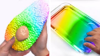Vídeos de Slime: Satisfying And Relaxing Rainbow Colours #2498