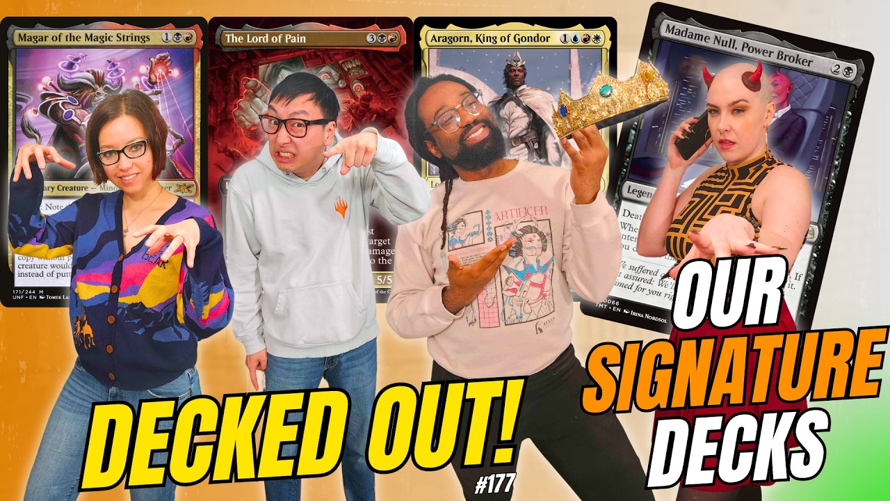 Our Signature Commander Decks - EDH Gameplay Ep 177 thumbnail