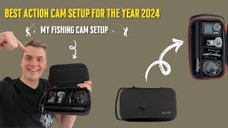 Best action cam setup 2024 - DJI Mic 2 and mounting gear for fishing